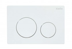 Kielle - Gemini New I Ovládací tlačítko splachování, lesklá bílá (70231020)