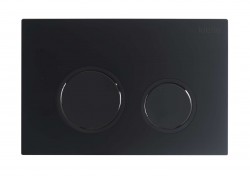 Kielle - Gemini New II Ovládací tlačítko splachování, matná černá (70230040)
