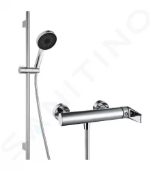 Kielle - Harmonia Sprchový set s baterií, tyčí, hadicí a sprchovou hlavicí, chrom (20623SN10)