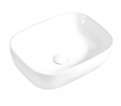 Kielle - Idolio Umyvadlo na desku 46x33 cm, bílá (30624420)