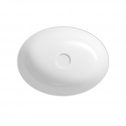 Kielle - Idolio Umyvadlo na desku 50x38 cm, bílá (30624500)