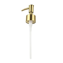 Kielle - Náhradní pumpička dávkovače mýdla, brushed gold (90403296)