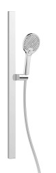 Kielle - Nefia Set sprchové hlavice EcoSpare, tyče a hadice, chrom (20427SE20E)
