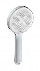 Kielle - Nefia Sprchová hlavice 120, 3 proudy, EcoSpare, chrom/bílá (20427000E)