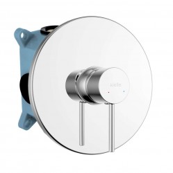 Kielle - Oudee Baterie pod omítku pro 1 spotřebič, s tělesem, chrom (10215200)