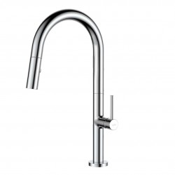 Kielle - Oudee Dřezová baterie s výsuvnou sprškou, chrom (10502110)