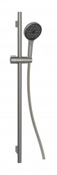 Kielle - Oudee Set sprchové hlavice, tyče a hadice, gun metal (20402SE43)