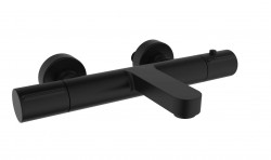 Kielle - Oudee Termostatická vanová baterie, matná černá (10602104)