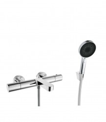 Kielle - Oudee Termostatická vanová baterie s příslušenstvím, chrom (10302SNT10)