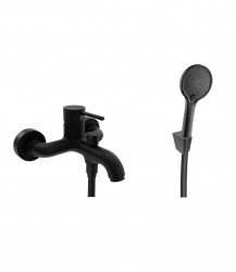 Kielle - Oudee Vanová baterie s příslušenstvím EcoSpare, matná černá (10302SN54)