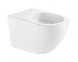 Kielle - Oudee Závěsné WC, Vortex Rimless+, bílá (30102010)