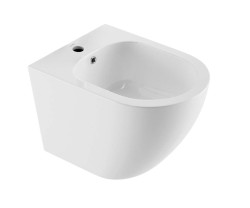 Kielle - Oudee Závěsný bidet, s přepadem, s otvorem pro baterii, bílá (30302010)