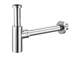 Kielle - Sifony Umyvadlový sifon, průměr 32 mm, kulatý, kov, chrom (30901041)