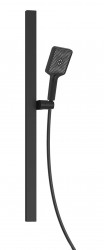 Kielle - Vega Set sprchové hlavice, tyče a hadice, matná černá (20418SE74)