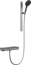 Kielle - Vega Sprchový set s termostatem, 3 proudy, gun metal (20618023)
