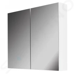 Kielle - Vega Zrcadlová skříňka, 60x73x15 cm, lesklá bílá (50118600)