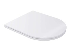 Kielle - WC sedátko, Softclose, EasyLock, Slim, bílá (30401050)