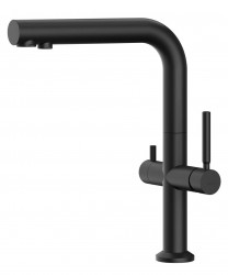 Kielle - Wimeo Dřezová baterie s filtrační funkcí, matná černá (10525F24)