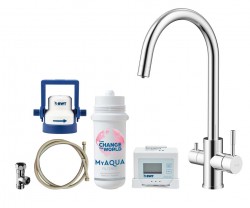 Kielle - Wimeo Dřezová baterie včetně filtrace, chrom (10525SFI10)