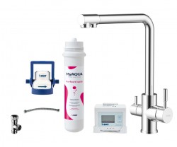 Kielle - Wimeo Dřezová baterie včetně filtrace, chrom (10525SFI150)