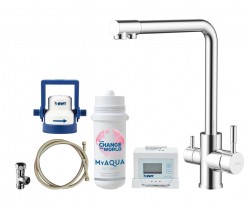 Kielle - Wimeo Dřezová baterie včetně filtrace, chrom (10525SFI40)