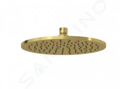 KLUDI - A-Qa Hlavová sprcha, průměr 25 cm, kartáčované zlato (64325N0-00)