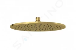 KLUDI - A-Qa Hlavová sprcha, průměr 30 cm, kartáčované zlato (64330N0-00)