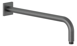 KLUDI - A-Qa Sprchové rameno, 40 cm, broušený Gunmetal (66534N2-00)