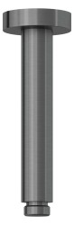 KLUDI - A-Qa Sprchové rameno stropní, 15 cm, broušený Gunmetal (66515N2-00)