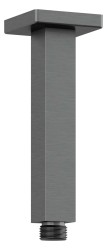 KLUDI - A-Qa Sprchové rameno stropní, 15 cm, broušený Gunmetal (66545N2-00)