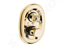 KLUDI - Adlon Termostatická sprchová baterie pod omítku, zlatá (517204520)