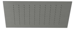 KLUDI - Asana Hlavová sprcha, 34x34 cm, broušený Gunmetal (69400N2-00)