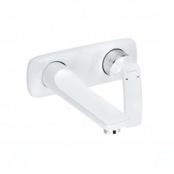 KLUDI - Balance Páková umyvadlová pod omítku, 2-otvorová instalace, bílá/chrom (522469175)