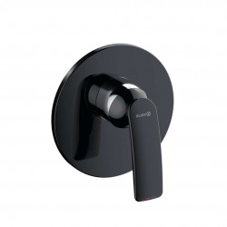 KLUDI - Balance Sprchová baterie pod omítku, matná černá/chrom (527558775)