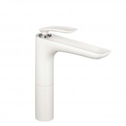 KLUDI - Balance Umyvadlová baterie, bílá/chrom (522969175)