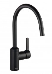 KLUDI - Bingo Star Dřezová baterie s výsuvnou koncovkou, matná černá (428513978)