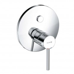 KLUDI - Bozz Baterie pod omítku, pro 2 spotřebiče, chrom (386630576)