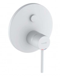 KLUDI - Bozz Baterie pod omítku pro 2 spotřebiče, matná bílá (386595376)