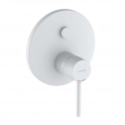 KLUDI - Bozz Baterie pod omítku, pro 2 spotřebiče, matná bílá (386635376)