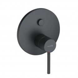 KLUDI - Bozz Baterie pod omítku, pro 2 spotřebiče, matná černá (386633976)