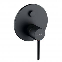 KLUDI - Bozz Baterie pod omítku pro 2 spotřebiče, matná černá (387593976)