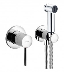 KLUDI - Bozz Set pákové baterie pod omítku s bidetovou sprškou, s tělesem, chrom (389980576)