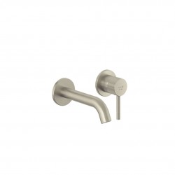 KLUDI - Bozz Umyvadlová baterie pod omítku, 2-otvorová instalace, kartáčovaný nikl (38244N576)