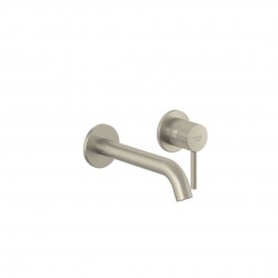 KLUDI - Bozz Umyvadlová baterie pod omítku, 2-otvorová instalace, kartáčovaný nikl (38245N576)