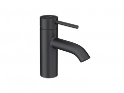 KLUDI - Bozz Umyvadlová baterie s výpustí Push-Open, černá mat (382663976)
