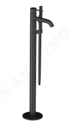 KLUDI - Bozz Vanová baterie do podlahy, s příslušenstvím, matná černá (385903976)