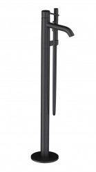 KLUDI - Bozz Vanová baterie do podlahy, s příslušenstvím, matná černá (385903976)