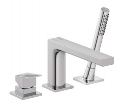 KLUDI - Decus Baterie na okraj vany, 3-otvorová instalace, chrom (544480575)