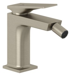 KLUDI - Decus Bidetová baterie s výpustí, kartáčovaný nikl (54217N575)