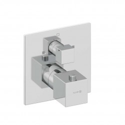 KLUDI - Decus Termostatická baterie pod omítku, pro 2 spotřebiče, chrom (548100575)